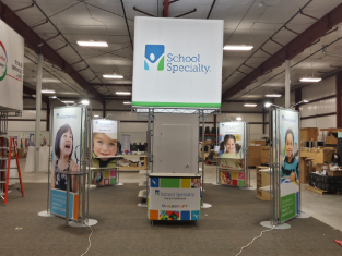 trade show school & speciality display