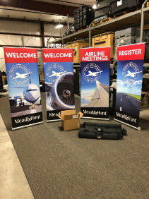 trade show welcome display